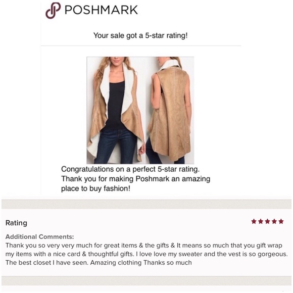 Suede & Sherpa Vest - Picture 8 of 8